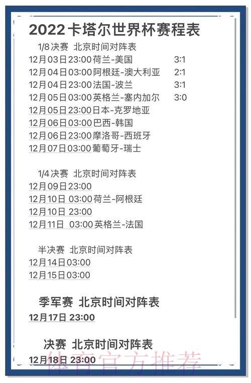 正规官方渠道发布世界杯比分查询